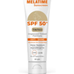 MELATIME Sunscreen SPF 50+ Tinted - صن بلوك ميلاتايم الملون بعامل حماية 50+
